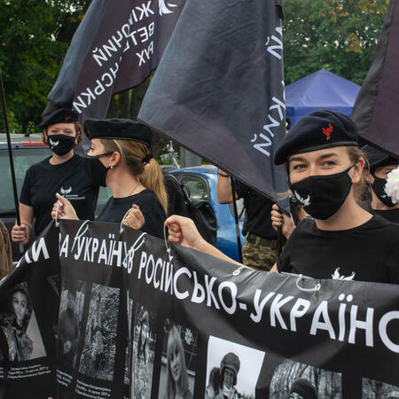 ЖВР на Марші Захисників